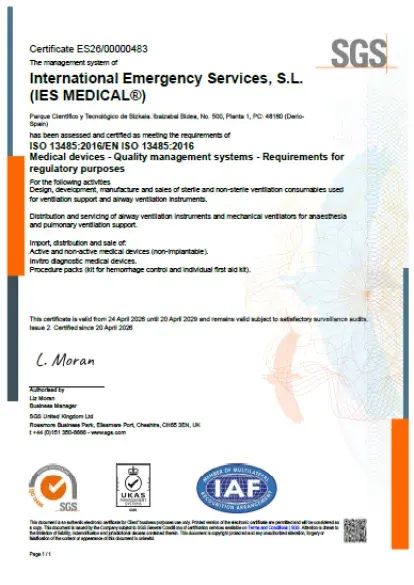 ISO 13485 ES / EN