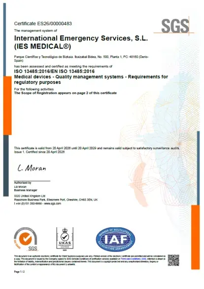 ISO 13485 ES / EN