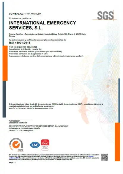 ISO 45001 ES