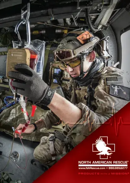 NAR North American Rescue Military Brochure
