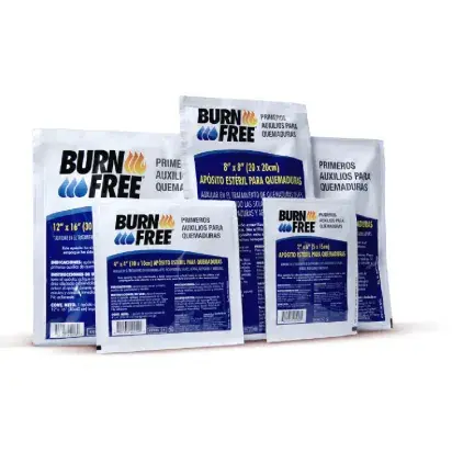 BurnFree: Apósitos anti quemaduras