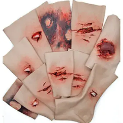 Kit de fundas de simulación de lesiones